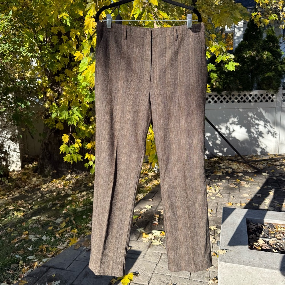 SOLD
Cucinelli Gunex Women’s Wool & Cashmere Brown Pants Made in Italy